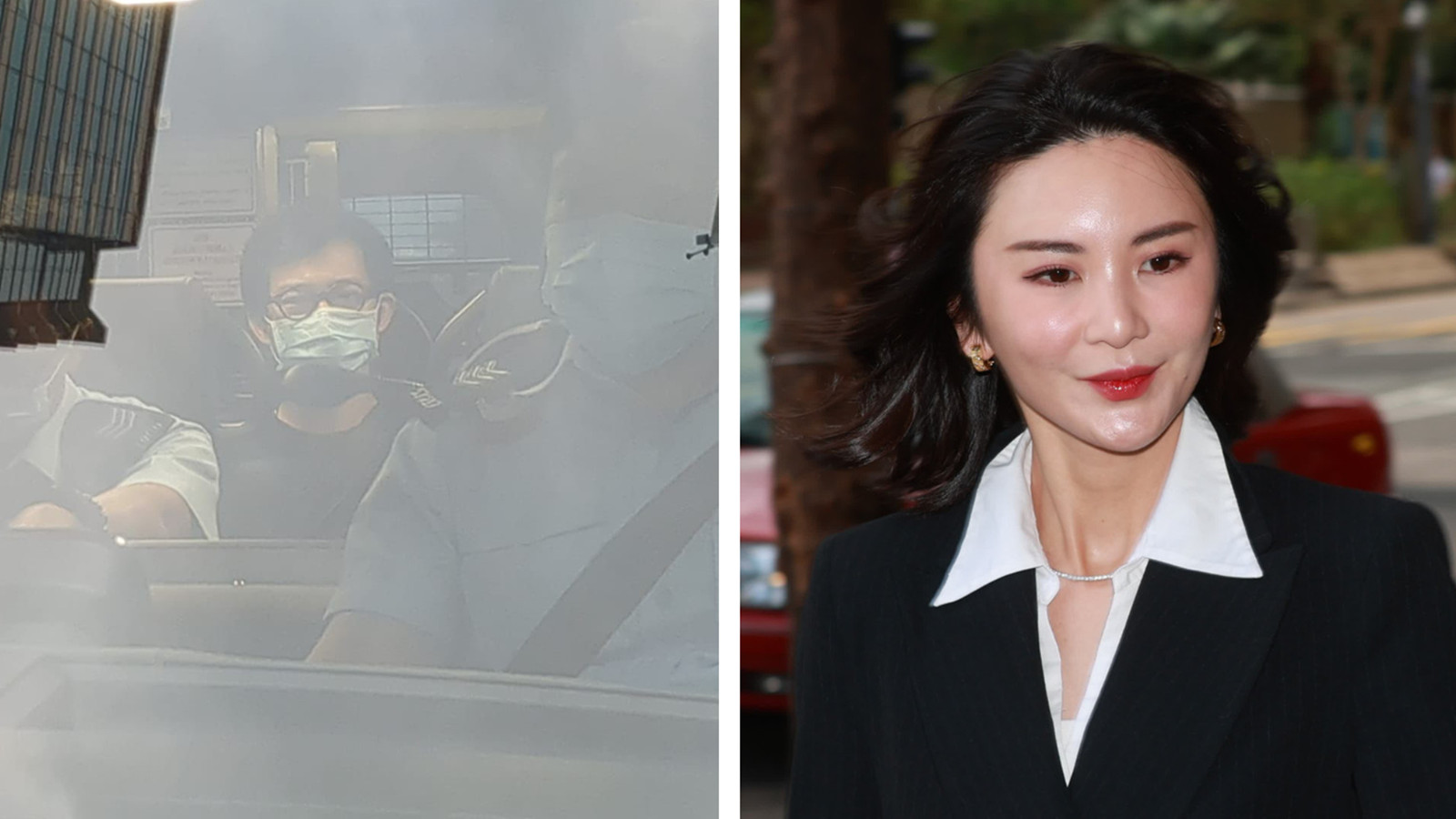 JPEX案｜林作被押送到東區法院提堂女友裕美現身力撐