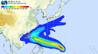 又打風--鳳凰或升級超強颱風-下周將闖入南海東北部