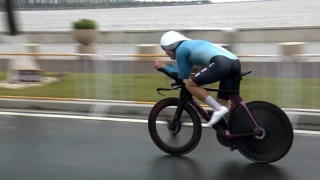 全運會-伍柏亨公路自行車男子個人計時賽獲第4名-與獎牌擦身而過