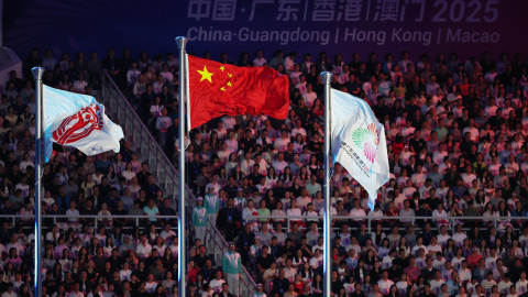 圖集｜全運會開幕式廣州舉行　全場活力四射精彩紛呈