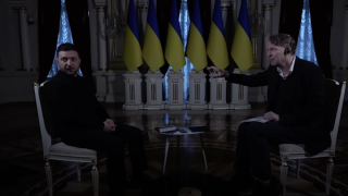 俄烏戰爭-澤連斯基受訪期間馬林斯基宮兩度停電-俄方質疑-故意製造效果