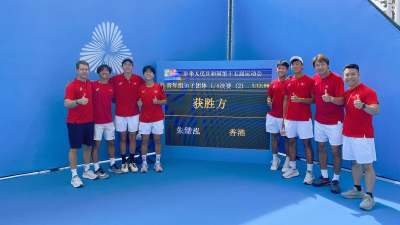 全運會-港隊網球青年男團首進四強鎖定獎牌-今晨10時迎戰江蘇爭決賽席位
