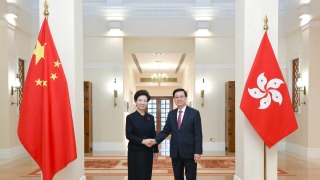 全運會-國務委員諶貽琴率團考察香港賽區-李家超-各方面運作暢順