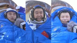 神二十乘組安全順利出艙-在軌駐留204天刷新中國航天員新紀錄