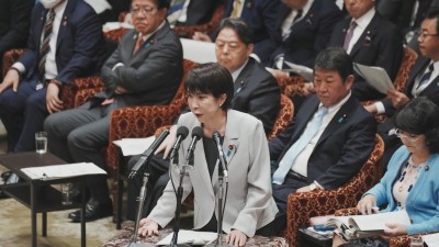 日媒指高巿早苗擬修改-無核三原則---最大在野黨感到突然