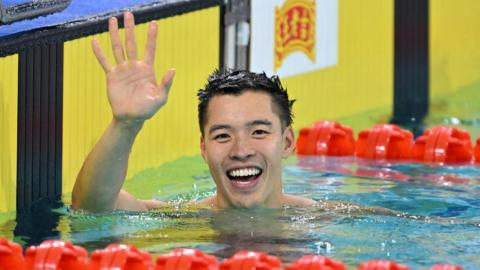 全運會-何甄陶男子50自再破港積奪冠-為港隊拿下第七面金牌