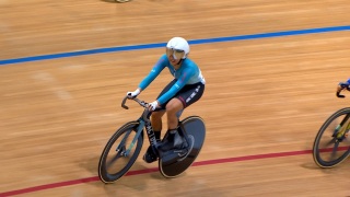 全運會-李思穎場地單車女子全能賽封后-今屆個人第三金