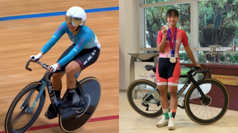 全運會-李思穎勇奪場地單車女子全能賽金牌-今屆三戰全勝為港隊添第8金-要一直相信自己-不會因勝利而自滿