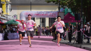 城中名人及逾600跑手匯聚-為遺傳性癌症患者打氣籌集善款