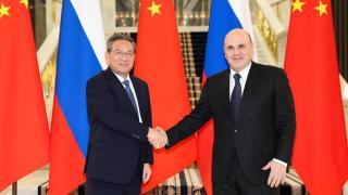 李強會見俄總理米舒斯京-雙方將不斷深入合作為人民創造福祉