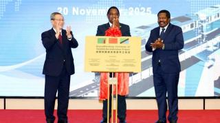 李強出席坦贊鐵路激活項目開工儀式-願推動中非命運共同體建設走深走實