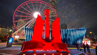 香港海事博物館賽馬會海事廣場開放--海上巨人-號巨型船錨免費欣賞