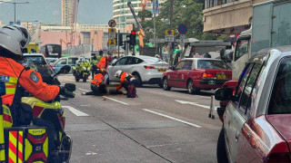 旺角洗衣街老婦捱旅遊巴撞-當場證實不治