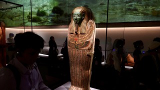 故宮文化博物館館長就古埃及展排長龍致歉-稱將研究增設晚上時段