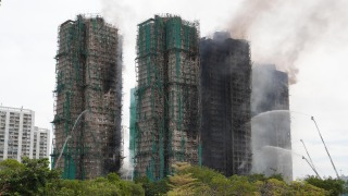 宏福苑五級火-陳國基-對事件感到極度悲痛-將竭力為居民提供一切援助