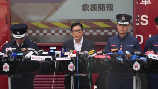 宏福苑五級火-鄧炳強-事故增至128人死亡-16具燒焦遺體仍在大廈內
