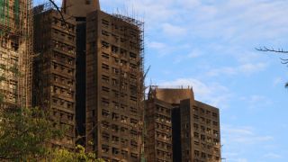 宏福苑五級火-外牆維修大巡查-屋宇署勒令30私樓工程暫時停工