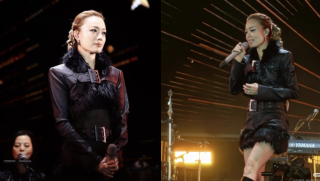 容祖兒全黑造型登台送暖-哽咽祈願歌迷-無病無災-約定唱到108歲