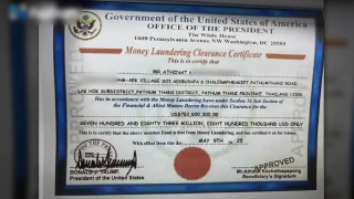 泰詐騙團夥偽造-特朗普簽名-設投資騙局-15人受騙損失逾1300萬泰銖