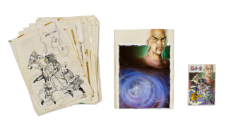 富藝斯呈獻鄺氏漫畫珍藏-欣賞上官小寶經典之作-李小龍-漫畫手稿