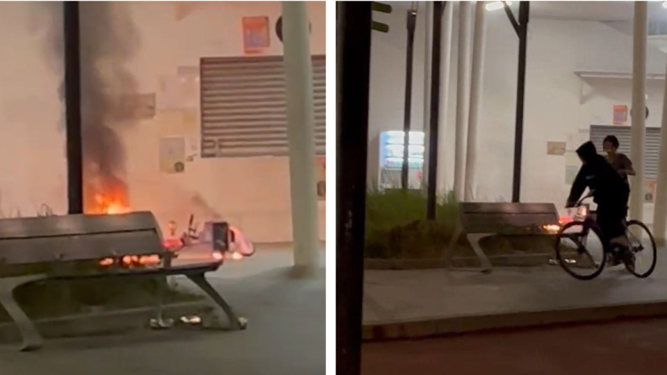 屯門童黨疑燒單車嬉戲　警列縱火追緝三少年