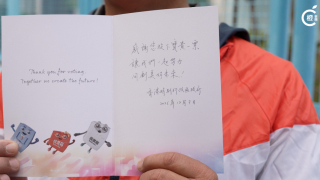 有片-宏福苑居民籲市民積極投票--冀立法會推動災後安置工作