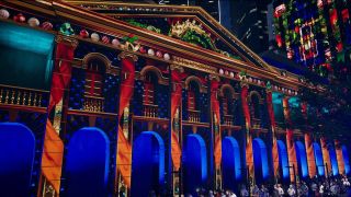 有片-附開放及演出時間-旅發局-冬日小鎮-中環-重開-8座地標建築光影匯今晚上演