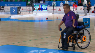 殘特奧會-港隊梁育榮主場輕取廣東對手-奪硬地滾球BC4項目金牌