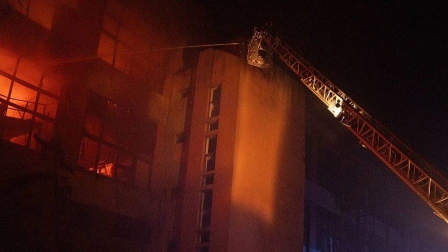 俄烏戰爭-烏國敖德薩能源設施遭俄軍空襲-引發全國7個地區大停電