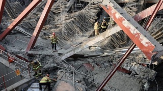 南韓光州圖書館崩塌-消防當局指被埋4人確認全部罹難