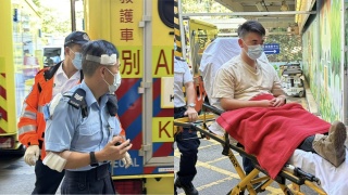 啟德私家車遇查逃逸-兩警員追截時受傷送院