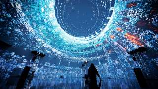香港首個大型半球體藝術空間FutureScope揭幕-互動作品-恆定錄-邀觀眾實時創作