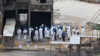 宏福苑五級火-獨立委員會今早首到災場視察-逗留至中午離開