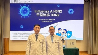 研究指甲流H3N2病人K抗體水平不足-港大倡巿民盡快打流感針加強保護