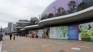 啟德共融通道兩個新段落今起開放-面向維港通道已全線貫通