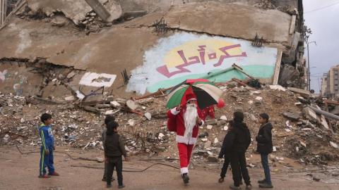 以巴衝突-英法等十國外長關切加沙人道局勢-籲以方解除援助通道限制