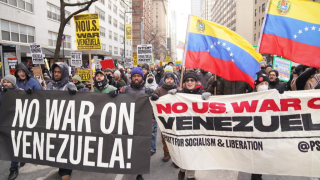 美國逾百城市爆發抗議-示威者高呼釋放馬杜羅反對戰爭