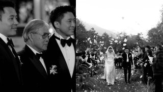 霍震霆細仔霍啟仁新婚-泰國太太公開婚禮現場照