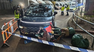 沙田瀝源邨清潔工遭T牌私家車撞倒-昏迷送院搶救