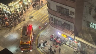 土瓜灣北帝街有單位疑氣體爆炸-男子燒傷墮地送院