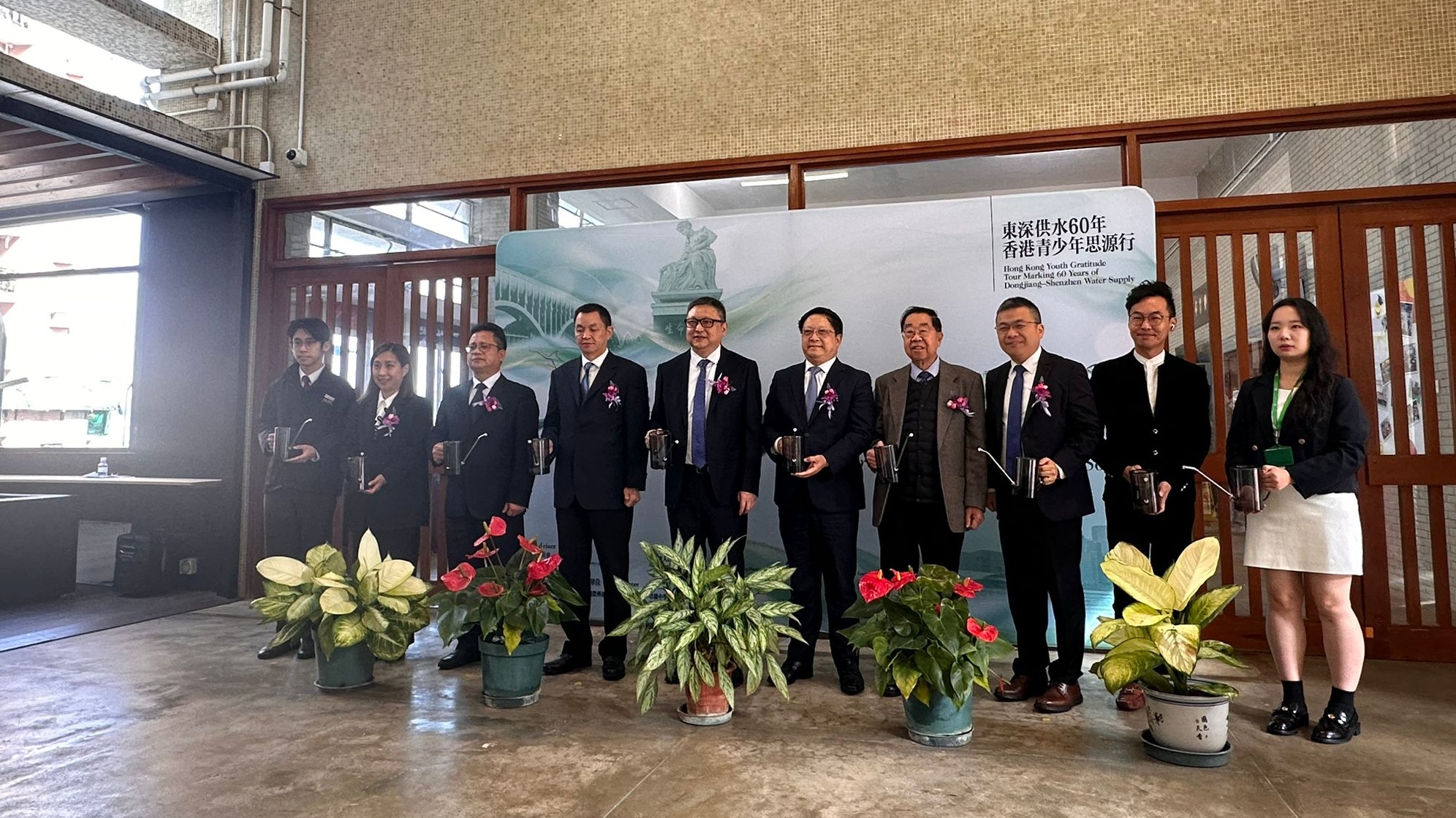 有片｜東江水供港六十載  培僑中學辦互動展重現供水情