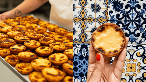 葡萄牙-世一葡撻-Manteigaria-4月登港-主打流心吉士餡蛋餡-薄脆酥皮