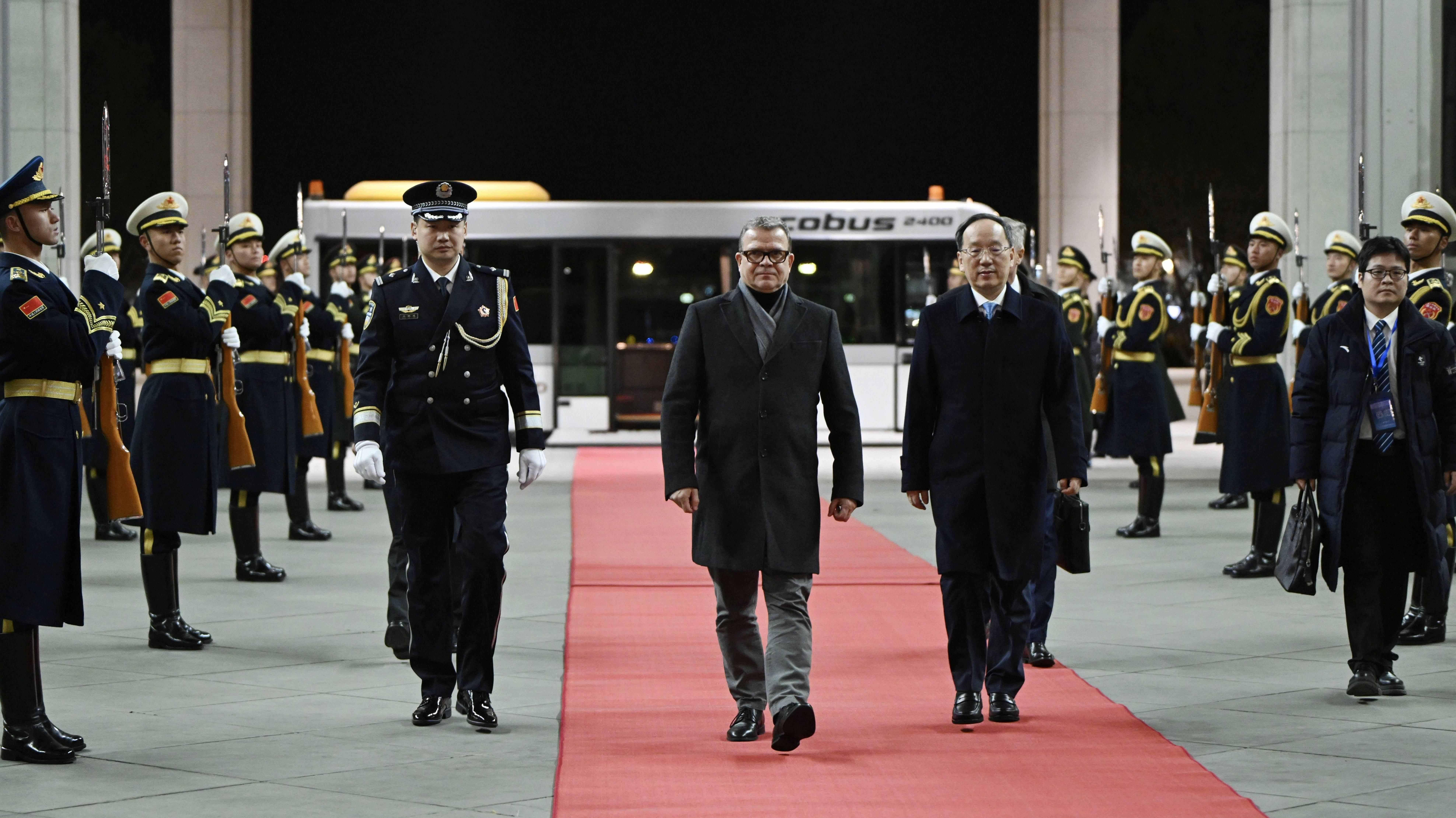 有片｜芬蘭總理奧爾波抵京：此次行程充滿意義　進一步推動亞洲市場出口