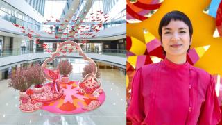 ifc邀巴西藝術家Na-ma-Almeida首來港-以幾何與色彩重寫吉祥意象