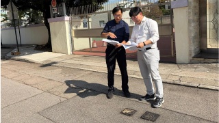 水務署獨立專家小組實地勘察錦綉花園失水問題-爭取四月有初步結果