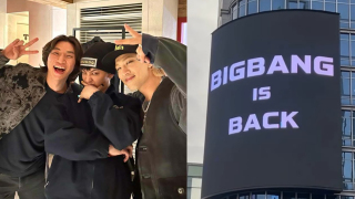 BIGBANG回歸-首爾街頭巨型螢幕突現預告-4月將出席美國Coachella音樂節