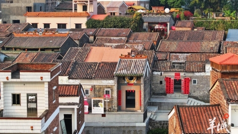 大美嶺南-肇慶高要鐵崗社區-咖啡香裡-古村生金