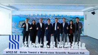 蔡傑銘到訪河套深圳園區-推進-四流-在區內便捷流動