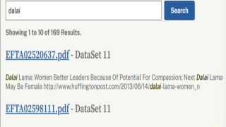 愛潑斯坦案-最新文件提及十四世達賴名字達169次-包括私人會面