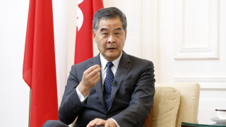 黎智英案-梁振英-黎智英惡貫滿盈罪有應得-冀早日緝拿其子女歸案